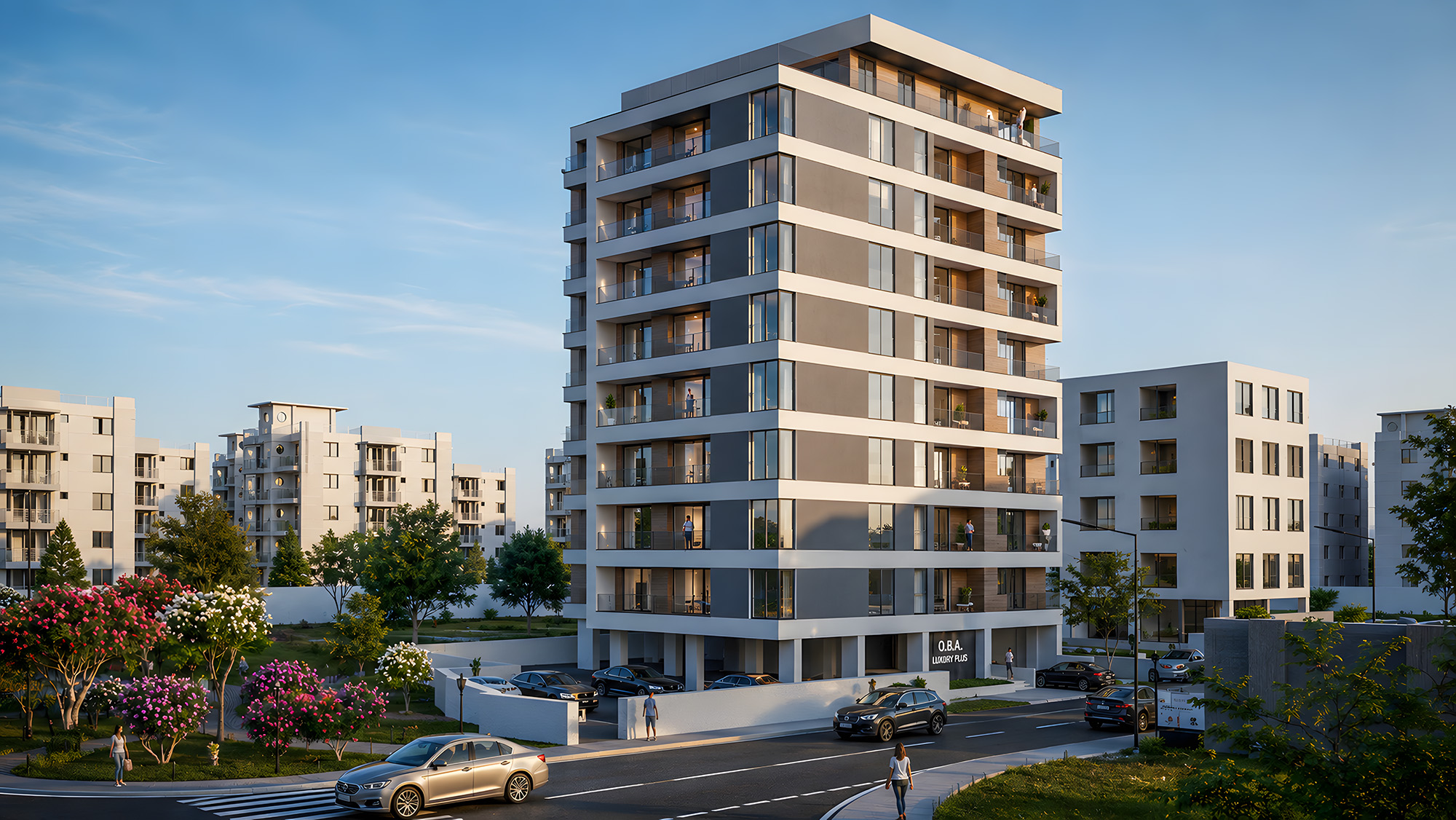 O.B.A. Luxury Plus Constanta: proiect rezidential premium pe Strada Liviu Rebreanu - articol O.B.A. despre apartamente si proiecte rezidentiale